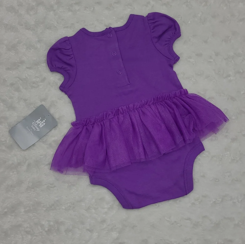 NEW Disney Minnie Mouse Halloween bodysuit with tutu size 6-9 months